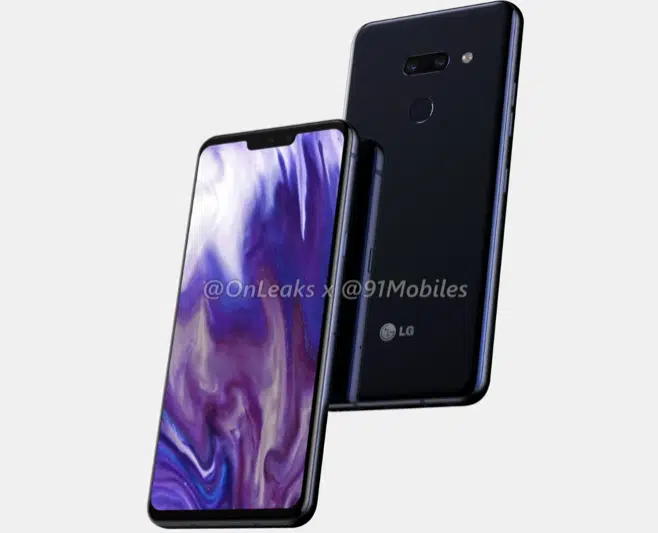 lg g8 diseño