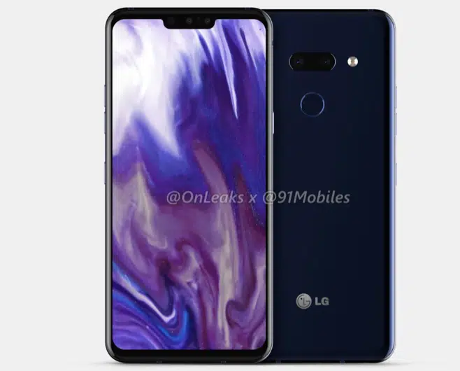 lg g8 diseño