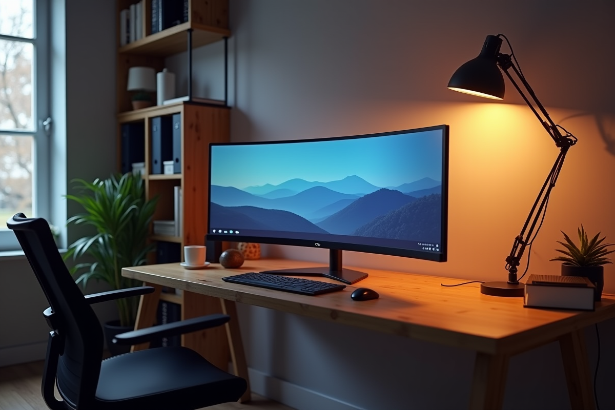 écran bureau